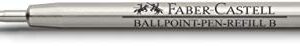 FABER-CASTELL 148743 Graf von Faber-Castell (Faber-Castell Collection) Common Ballpoint Pen Refill, Blue B (Broad Tip)