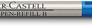 FABER-CASTELL 148743 Graf von Faber-Castell (Faber-Castell Collection) Common Ballpoint Pen Refill, Blue B (Broad Tip)