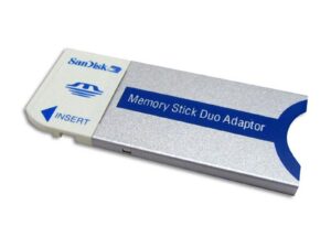 sandisk memory stick duo adapter