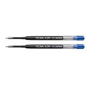 itoya aquaroller 1.0mm refill blue 2/pk