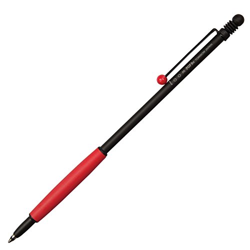 Tombow Zoom 707 Ballpoint Pen, Black/Red, 1-Pack