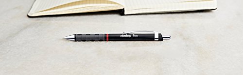 rOtring Tikky Ballpoint Pen, Medium Point, White Barrel, Blue Ink (1904718)