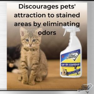 Eliminates Urine Odors – Controls Cat, Dog, Pet & Human Smells from Carpet, Furniture, Mattresses, Grout and Pet Bedding & Concrete. Biodegradable Enzymes 32 Oz. Spray