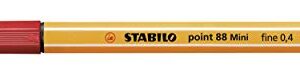 STABILO Fineliner point 88 MINI - Wallet of 8 - Assorted colors