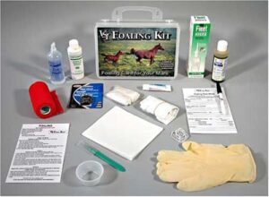 vsi equine foaling kit - foaling kit for your mare - one size
