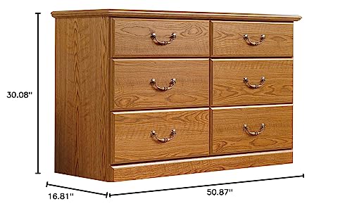 Sauder Orchard Hills Dresser, Carolina Oak finish