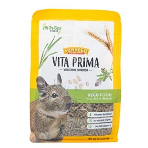 sun seed company sunscription vita exotics prima degu formula, 28-ounce