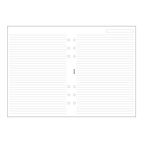 Filofax A5 Ruled White Paper (B343008)