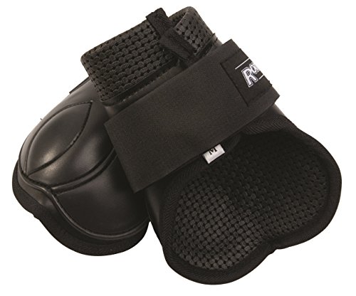 Roma Form Fit Fetlock Boots, Black, Full