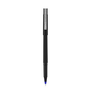 Sanford Uniball Roller Stick Pen, 0.5Mm Micro Point, Blue Ink, Dozen (60153)