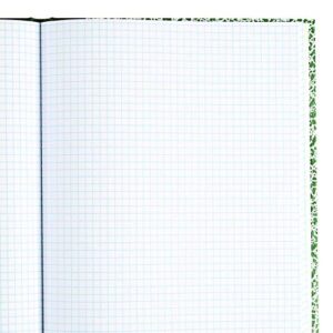 National Lab Notebook, Quadrille Rule (5 sq/in), Green Marble Cover, (96) 10.13 x 7.88 Sheets