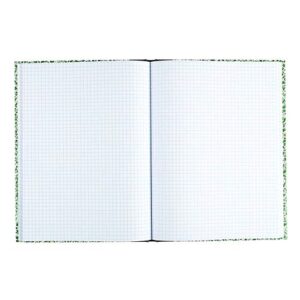 National Lab Notebook, Quadrille Rule (5 sq/in), Green Marble Cover, (96) 10.13 x 7.88 Sheets