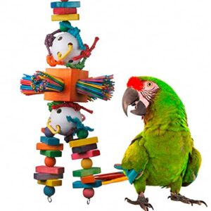 super bird creations sb514 xl willy nilly bird toy, large/xl bird size, 29" x 11"