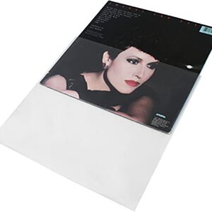 (100) 12" Record Outer Sleeves - EXTRA HEAVY DUTY 4 Mil Thick - Soft Polyethylene - 12-3/4" x 12-1/2" - Archival Quality