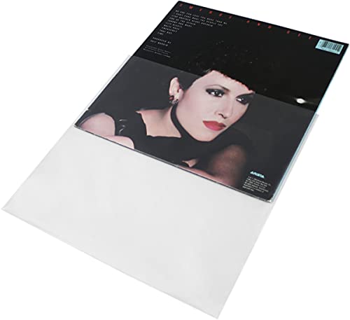 (100) 12" Record Outer Sleeves - EXTRA HEAVY DUTY 4 Mil Thick - Soft Polyethylene - 12-3/4" x 12-1/2" - Archival Quality