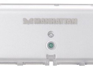 Manhattan 4-Port Hi-Speed USB Pocket Hub - Silver (160599)