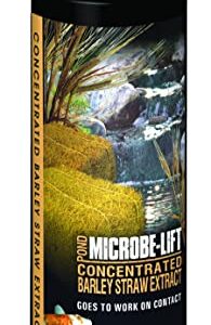 MICROBE-LIFT MLCBSE1L Concentrated Barley Straw Extract Conditioner for Ponds and Outdoor Water Garden, Safe for Live Koi Fish, Plants, and Decorations, 32 Ounces