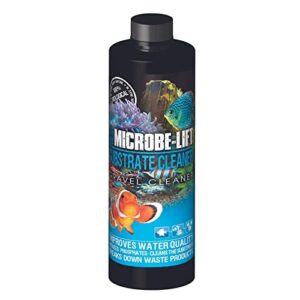 microbe-lift professional gravel & substrate cleaner for freshwater and saltwater tanks, 16oz
