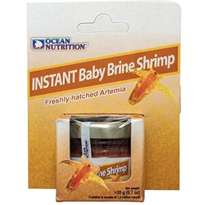 ocean nutrition instant baby brine shrimp 0.7-ounces (20 grams) jar