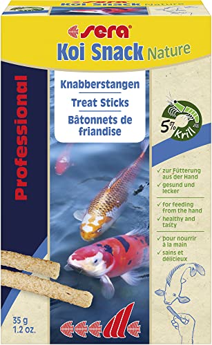 Sera Koi Professional Snack Fish Food, 20 Piece Box