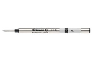 pelikan 338 rollerball refill, for pelikan rollerball pens, medium point, black ink, 1 each (922179)