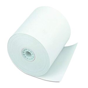 pm company perfection pos/black image thermal rolls, 3 inches x 225 feet, white, 24/carton (08838)