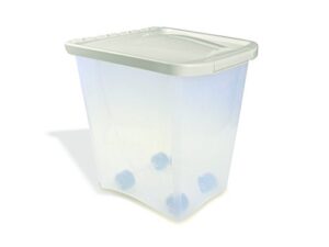 van ness 25-pound food container with fresh-tite seal with wheels