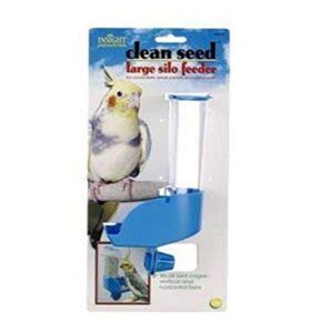 jw pet company insight silo feeder bird accessory, large, assorted colors