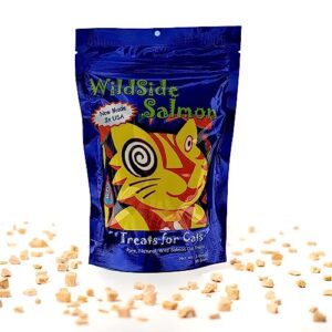 WildSide Salmon Cat Treats - 3 oz