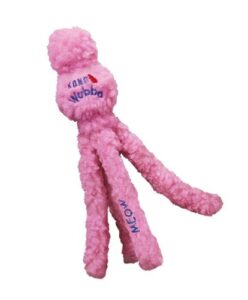kong - cat wubba™ hugga - fleece plush catnip toy (assorted colors)