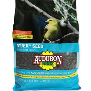 Audubon Park 12222 Nyjer/Thistle Seed Wild Bird Food, 5.5-Pounds