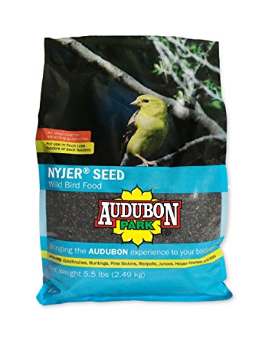 Audubon Park 12222 Nyjer/Thistle Seed Wild Bird Food, 5.5-Pounds