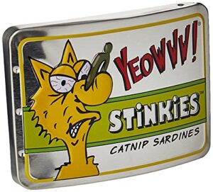 yeowww tin of stinkies, 3 in a sardine tin, multicolor, 1pack