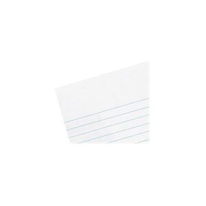 Pacon Composition Paper, 8.5 X 11, Wide/legal Rule, 500/pack,White