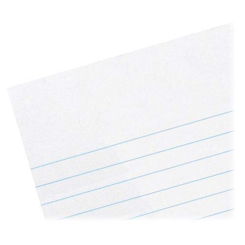 Pacon Composition Paper, 8.5 X 11, Wide/legal Rule, 500/pack,White