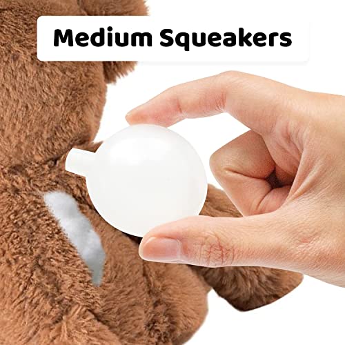Downtown Pet Supply Squeakers for Dog Toys - Dog Toy Medium Replacement Squeakers - Repair Squeaky Dog Toys, Cat Toys or Baby Toys - Great for Arts & Crafts - 1.75 in Diameter - Medium - 20 Pack
