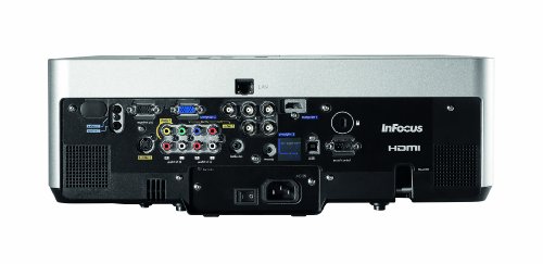 InFocus IN5104 High Performance Meeting Room Widescreen LCD Projector, Network capable, Optional Lenses, WXGA, 4000 Lumens