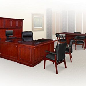 Regency Prestige 96 by 48-Inch Conference Table with Power Data Grommet, Mahogany