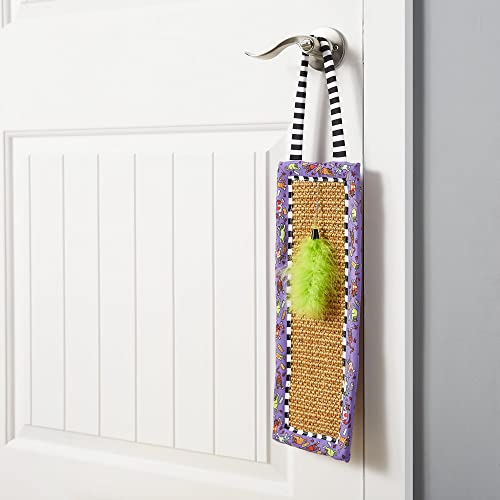 FAT CAT Scratchy Mat Doorknob Hanger