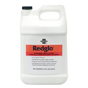 farnam redglo liquid multi-vitamin supplement for horses, 1 gallon