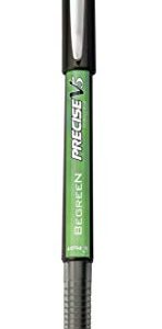 PILOT Precise V5 BeGreen Liquid Ink Rolling Ball Stick Pens, Extra Fine Point (0.5mm) Black Ink, 12-Pack (26300)