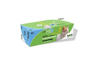 van ness extra large drawstring cat litter box liners, 6-count, dl7