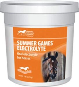 kentucky performance products summer games electrolyte horse supplement, 5 pound container
