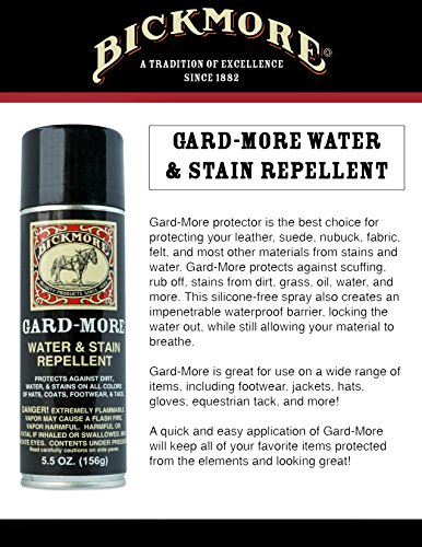 Bickmore Boot Care Kit - Bick 1 Bick 4 & Gard-More - Leather Lotion Cleaner Conditioner & Protector - for Cleaning Softening and Protecting Boots Shoes Handbags Purses Jackets and More