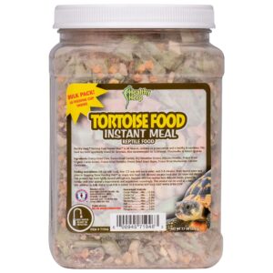 healthy herp tortoise food instant meal 7.7-ounce (220 grams) jar