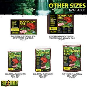 Exo Terra Plantation Soil, 8 Quarts, 3-Pack