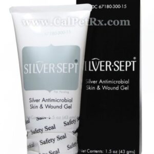 Silver-Sept 1.5Oz Antimicrobial Skin & Wound Gel