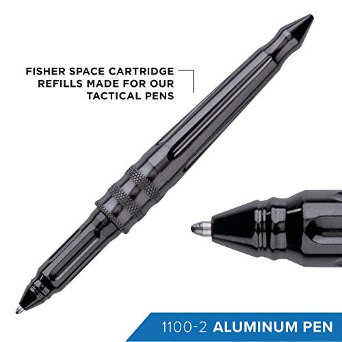 Benchmade - 1100-2 Series Tactical Pen, Aluminum, Charcoal, Black Ink, Plain Tip Precision Writing Tool