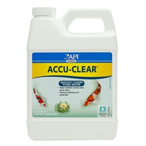 api pond accu-clear pond water clarifier 32-ounce bottle
