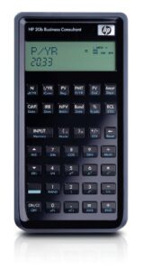 hp 20b business consultant financial calculator (f2219aa)